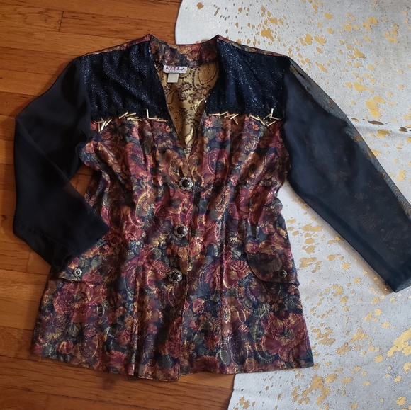 Vintage oversized 90s blazer - Picture 2 of 13